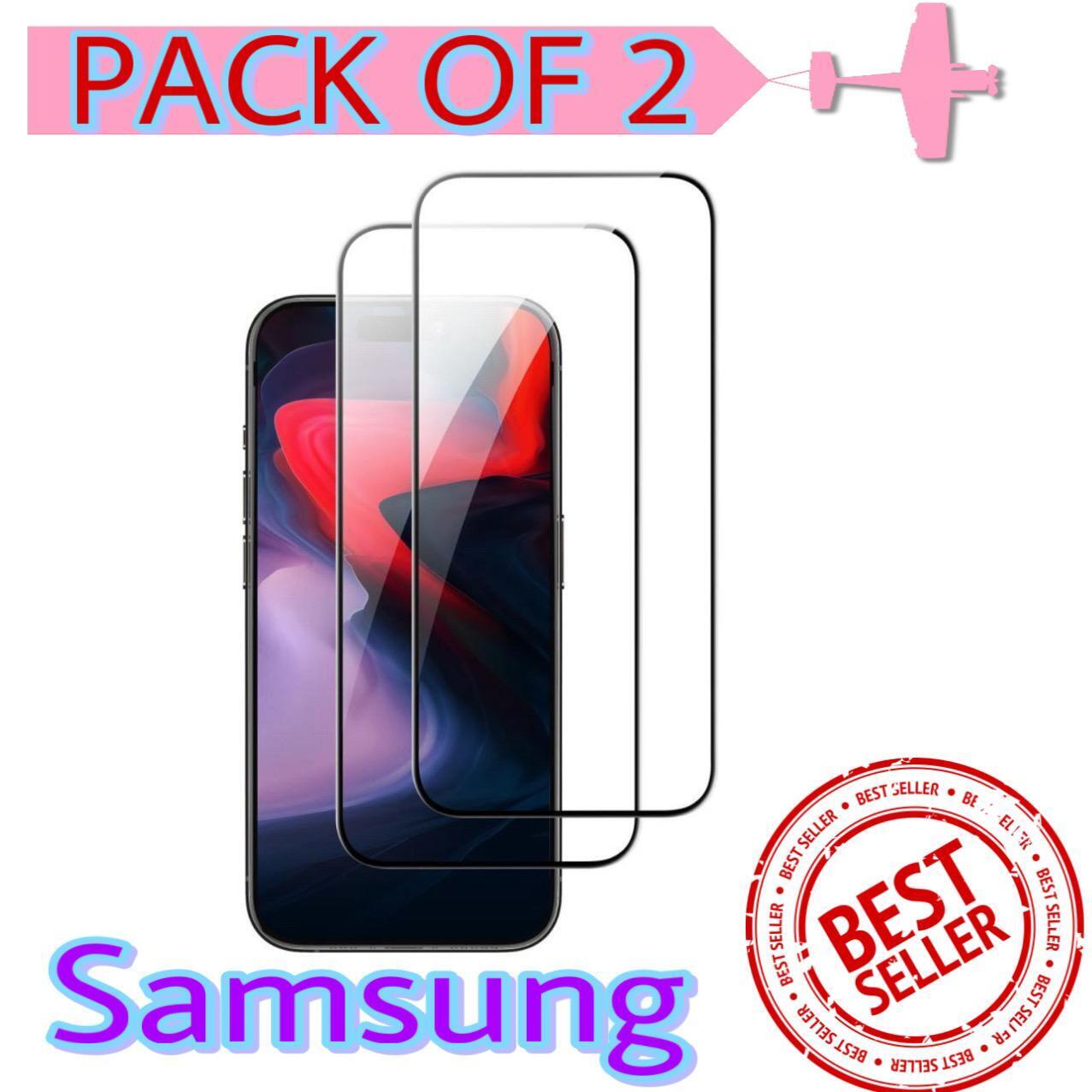 Screen Protector For Samsung A15 a25 A35 A05 A05s 5g Tempered Glass Cover