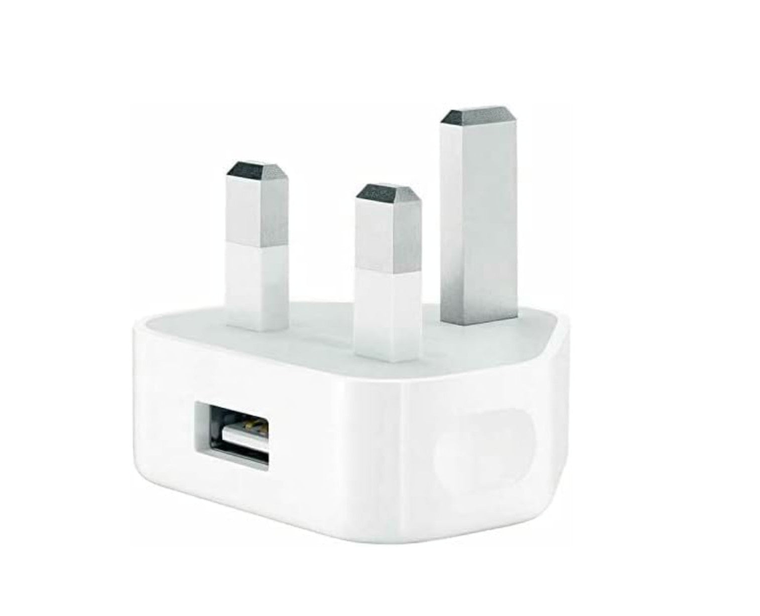 3 Pack UK USB Wall Charger 3 Pin Plug Main Adapter For Phones Tablet Power