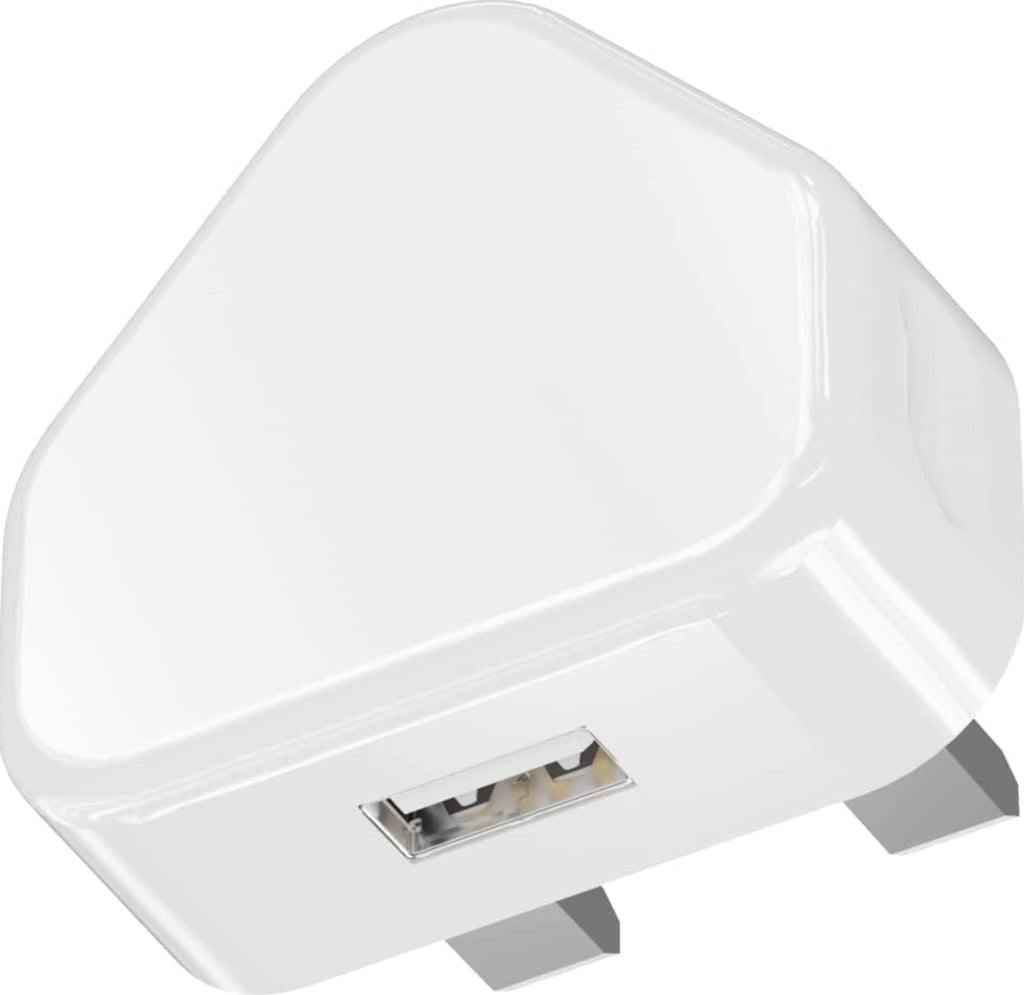 3 Pack UK USB Wall Charger 3 Pin Plug Main Adapter For Phones Tablet Power