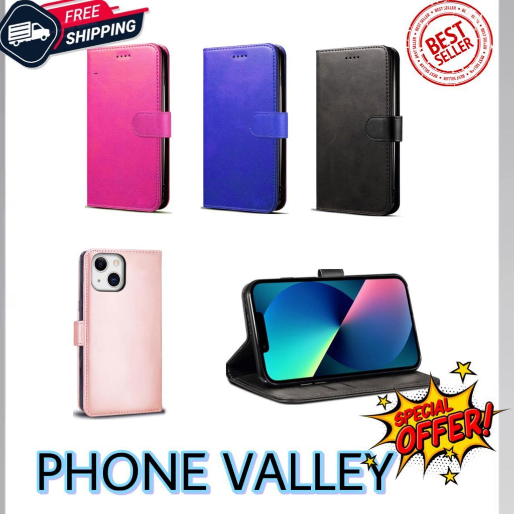 For Iphone 7 8 XS XR 11 12 13  14 15 16 17 PRO MAX Leather Wallet Book Case