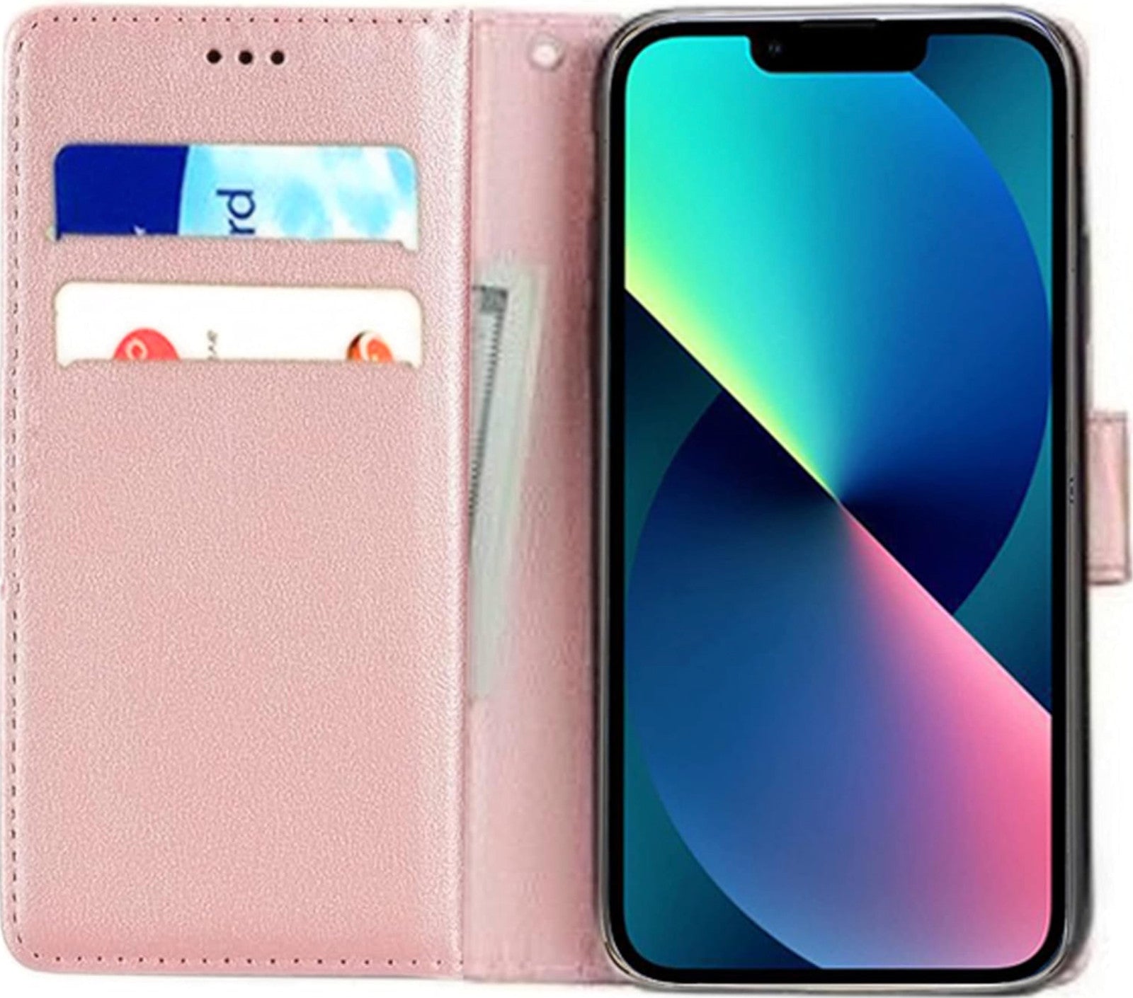 For Iphone 7 8 XS XR 11 12 13  14 15 16 17 PRO MAX Leather Wallet Book Case